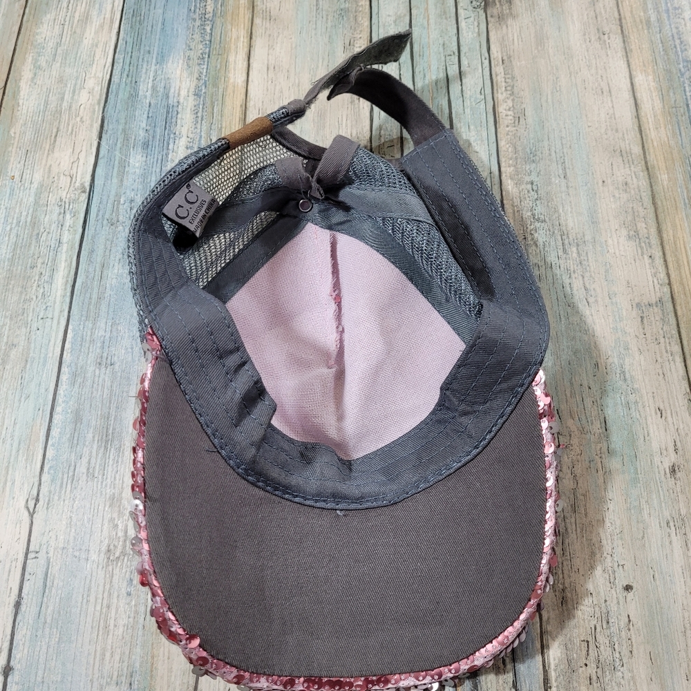 C.C. Reversible Sequins Cap! - image 6